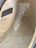 LOE MINI 18 PUZZLE BAG IN GREY CALFSKIN
