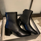 CC Short Boots 50mm In Black Lambskin 940078