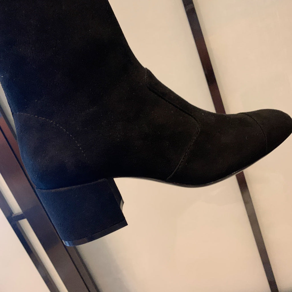 CC High Boots 50mm In Black Suede 940082