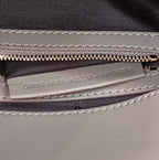 Baguette 27cm Dove Grey Lambskin Gold Hardware