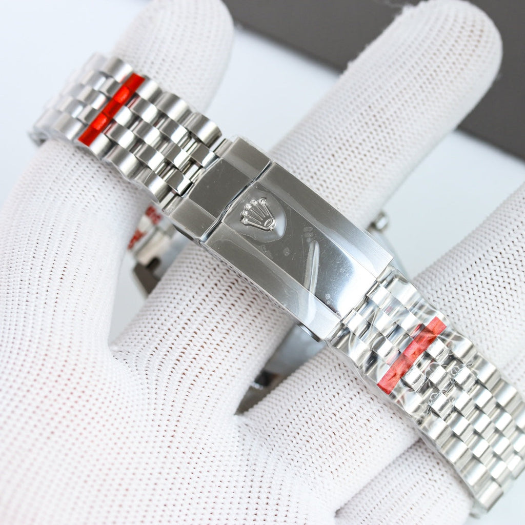 Rolex Sky-Dweller 42mm Silver Blue Green Dial