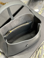 le 5a7 small 23 rock gray calfskin