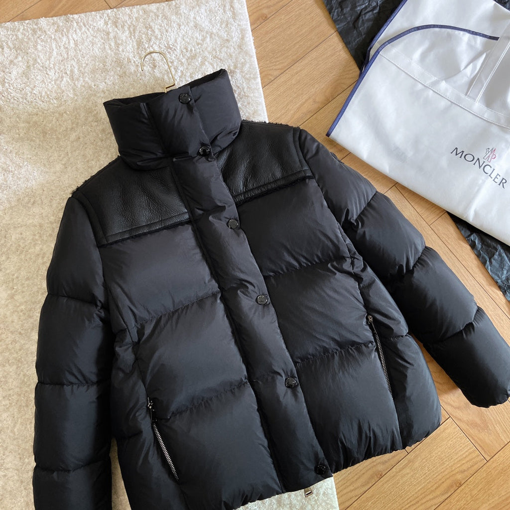 Moncler 2025 Shearling-trimmed Jacket Down Fur