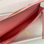 HM Kelly Cut 31 Pink Pastel Epsom Leather Gold Hardware 229065