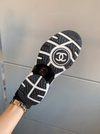 CC Sneaker In Multicolor Suede 145632