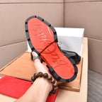 cl our georges loafer black patent calfskin