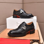 cl our georges loafer black patent calfskin