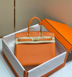 HM BIRKIN 35CM ORANGE TOGO LEATHER GOLD HARDWARE