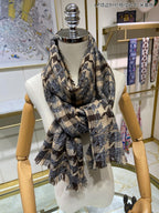 LP Opposite Scarf 190 CM In Colorful Cashmere 667375