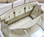 HM BIRKIN 35CM WHITE TOGO LEATHER GOLD HARDWARE