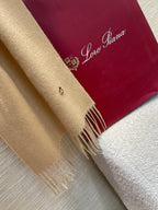 LP Scarf Plain 180 CM In Beige Cashmere  141433