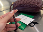 KNOT 20 IN BAROLO LAMBSKIN WITH CHAIN