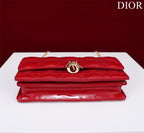 my cd mini 21 red patent calfskin