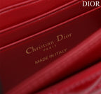 my cd mini 21 red patent calfskin