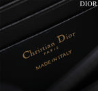 my cd mini 21 black lambskin
