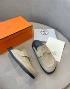 G0 MULE BEIGE SUEDE