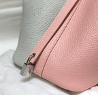 picotin lock 18 pink grey togo shw