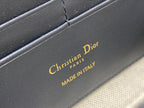 CD bobby bag classic 22 blue oblique fabric