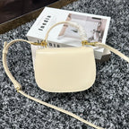 BESACE TRIPHOME 17 CALFSKIN WHITE