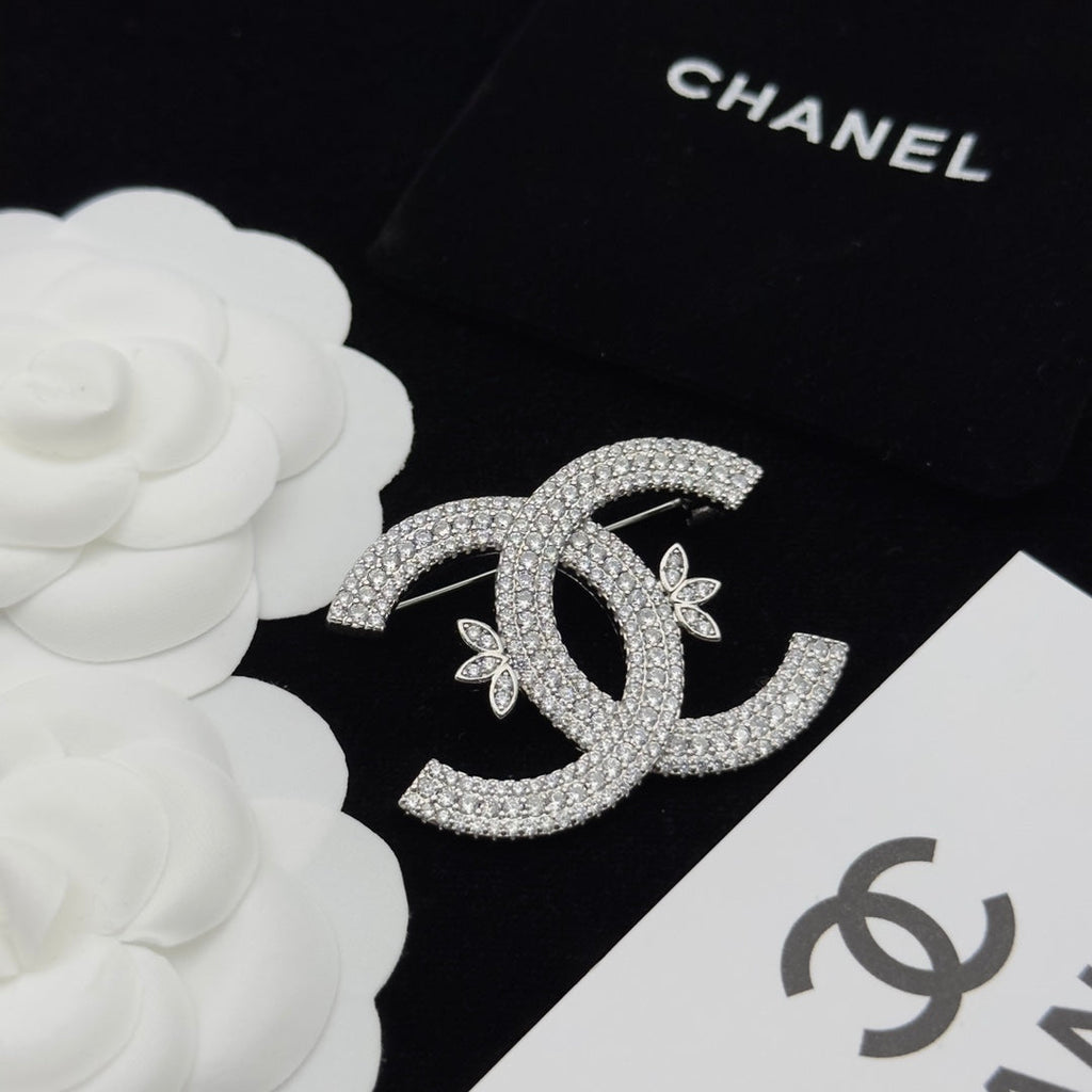CC Brooch Silver 173157
