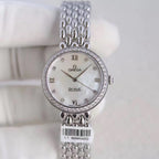 Omega De Ville 32.7mm Diamond Mop Pearl Dial