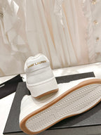 SL SL/61 SNEAKERS WHITE PERFORATED CALFSKIN