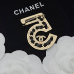 CC Brooch Gold 174155