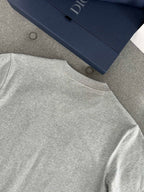 CD Loose T-shirt Gray Cotton