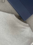 CD Loose T-shirt Gray Cotton