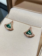 DIVAS DREAM EARRINGS PINK GOLD DIAMOND