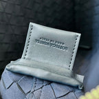 SLIM INTRECCIATO BRIEFCASE 36 SLATE CALFSKIN