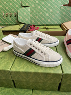 GG 26 Platform Sneaker Light Beige Monogram Canvas 632832