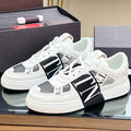 VT 2025 Sneakers White Black Mesh Calfskin Fabric 546969