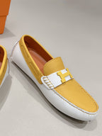 HM Men's Loafer Yellow Cowhide 557567