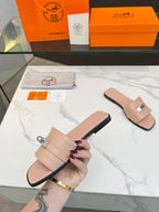 Giulia Sandal Rose Cannelle Calfskin