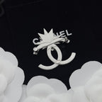 CC Brooch Silver 179446