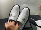 CC Moccasins 45mm White Lambskin