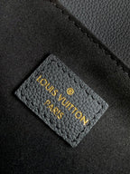 LV Oxford Bag 22cm Black Gold Cowhide 252069