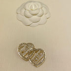 CC Brooch Light Gold 161773