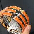 H Pig Nose Orange Bracelet