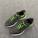 LP BRUNELLO SNEAKERS MULTI-IRON AND CHARTREUSE MESH CALFSKIN