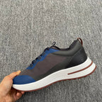 LP BRUNELLO SNEAKERS MULTI-GRAY AND NAVY MESH CALFSKIN