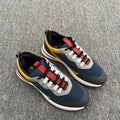 LP BRUNELLO SNEAKERS MULTI - CHARCOAL AND NAVY MESH CALFSKIN