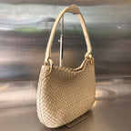 SMALL CLICKER 27 BEIGE LAMBSKIN