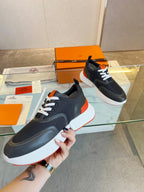 GIGA SNEAKER BLACK CALFSKIN BLACK SOLE