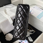 cc hobo bag 21.5 black oil wax leather
