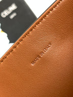 CLASSIQUE TRIOMPHE 22CM TEXTILE AND CALFSKIN