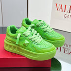 VT 2025 Garavani Sneakers Green Cowhide 546988