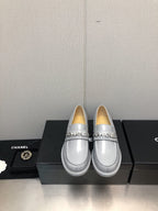CC 25C Loafer Periwinkle Glossy Calf Leather 212975