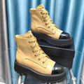 CC Ankle Boots Beige Lambskin